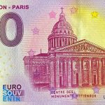 Le Panthéon – Paris 2020-3 Anniversary 0 euro souvenir banknotes france