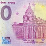 Le Panthéon – Paris 2022-3 0 euro souvenir banknote france