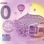 Le Puy-de-Dome 2022-7 0 euro souvenir banknotes france