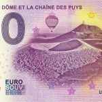 Le Puy de Dome et la Chaine des Puys 2020-5 0 euro souvenir banknote france