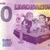 Legendarium 2025-1 0 euro souvenir bankovka slovensko