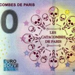 Les Catacombes de Paris 2023-7 0 euro souvenir france banknotes