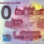 Les Chateaux de la Loire 2024-1 0 euro souvenir banknotes france