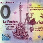 Liège - Luik - Luttich 2022-1 0 euro souvenir banknotes belgium
