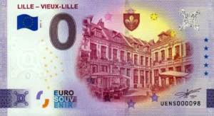 Lille – Vieux-Lille 2025-2 0 euro souvenir banknotes france