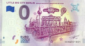 Little Big City Berlin 2019-1 0 euro souvenir schein germany