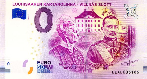 Louhisaaren Kartanolinna 2018-1 0 euro