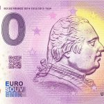 Louis XVIII 2021-3 0 euro souvenir banknotes france zeroeuro