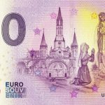 Lourdes 2020-2 0 euro souvenir banknotes billet