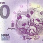Love Reunion 2018-1 zero euro souvenir banknotes 0 euro bankovky