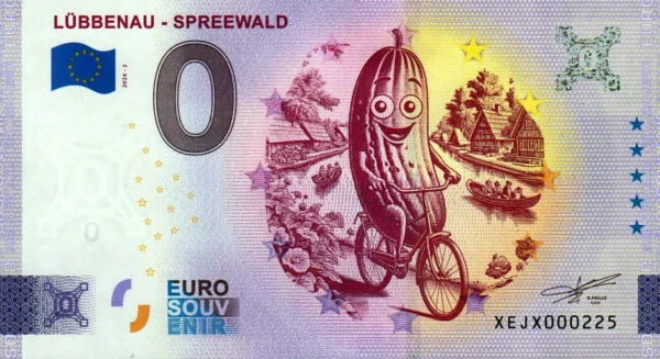 Lubbenau – Spreewald 2024-2 0 euro souvenir banknotes germany