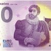 Luís de Camoes 2021-1 0 euro souvenir banknotes portugal