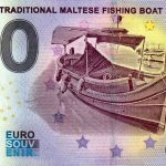 Luzzu – A Traditional Maltese Fishing Boat 2023-1 0 euro souvenir banknotes malta
