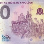 L´Accession au Trone de Napoléon 2020-1 0 euro souvenir schein banknotes billet