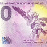 L´Archange – Abbaye du Mont-Saint-Michel 2025-2 anniversary 0 euro souvenir france