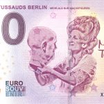 MADAME TUSSAUDS BERLIN 2019-1 0 euro souvenir bankovka slovensko zero euro banknote