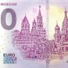 MOCKBA MOSCOW 2019-1 0 euro zero souvenir banknote