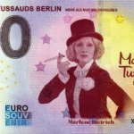 Madame Tussauds Berlin 2023-2 0 euro souvenir banknotes germany