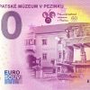 Malokarpatské múzeum v Pezinku 2020-1 ND 0 euro souvenir bankovka slovensko
