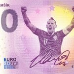 Marek Hamšík 2023-3 0 euro souvenir bankovka slovensko