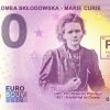 Maria Salomea Sklodowska – Marie Curie 2023-9 0 euro souvenir france banknotes