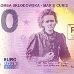 Maria Salomea Sklodowska – Marie Curie 2023-9 0 euro souvenir france banknotes