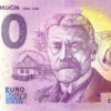 Martin Kukučin 2025-8 0 euro souvenir bankovka slovensko