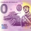 Mémorial Charles de Gaulle 2023-3 0 euro souvenir france banknotes
