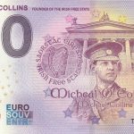 Michael Collins 2020-1 0 euro souvenir schein banknotes