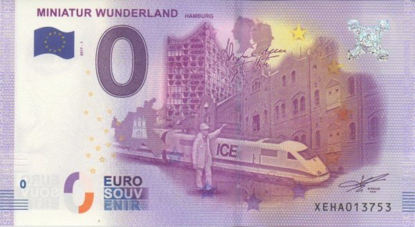Miniatur Wunderland 2017-1 revers A zero euro