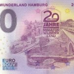 Miniatur Wunderland Hamburg 2021-16 0 euro souvenir banknote germany