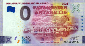 Miniatur Wunderland Hamburg 2024-30 Patagonien Antarktis 0 euro souvenir germany