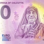 Mother Teresa of Calcutta 2022-9 0 euro souvenir banknotes italy