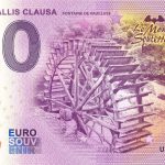Moulin Vallis Clausa 2021-2 0 euro souvenir banknotes france billet