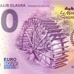 Moulin Vallis Clausa 2023-3 0 euro souvenir france banknotes