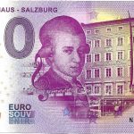 Mozarthaus salzburg 2019-1 0 euro souvenir schein germany