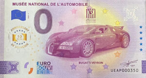 Musée National de L´Automobile 2025-5 anniversary 0 euro france