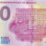 Musée Océanographique de Monaco 2022-1 0 euro souvenir france banknotes