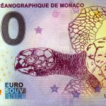Musée Océanographique de Monaco 2022-3 0 euro souvenir banknotes france
