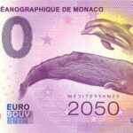 Musée Océanographique de Monaco 2025-5 Anniversary 0 euro souvenir france