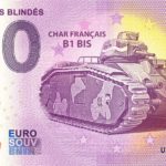 Musée des Blindés 2022-1 0 euro souvenir banknotes schein france