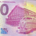 Museo del Ferrocarril 2022-1 0 euro souvenir banknotes spain