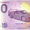 Museu do Caramulo 2024-7 Ferrari F40 0 euro souvenir banknote portugal
