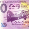 Museum of the Slovak National Uprising 2026-11 0 Euro slovensko SNP bankovka