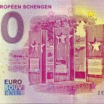 Musée Européen Schengen 2019-1 0 euro souvenir banknotes