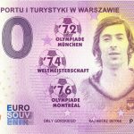Muzeum Sportu i Turystyki w Warszawie 2021-7 0 euro souvenir banknote poland