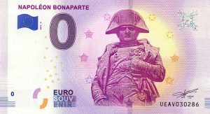 Napoleon Bonaparte 2019-4 0 euro souvenir bankovka