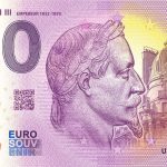 Napoléon III 2021-5 0 euro souvenir banknote france zeroeuro