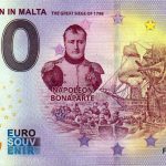 Napoleon in Malta 2023-1 0 euro souvenir banknotes malta