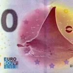 Nausicaá 2025-11 Raie 0 euro souvenir banknotes france